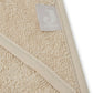 Jollein Organic Hooded Terry Baby Towel - Nougat