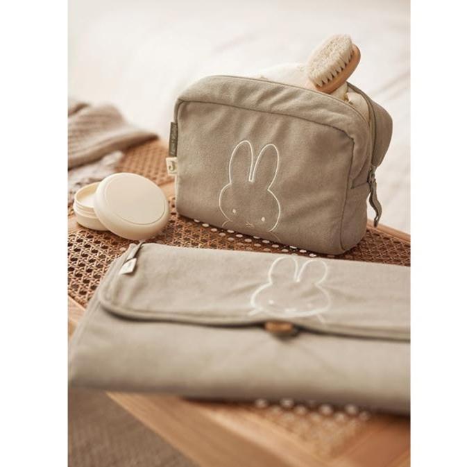 Jollein Terry Storage Pouch - Miffy Olive Green