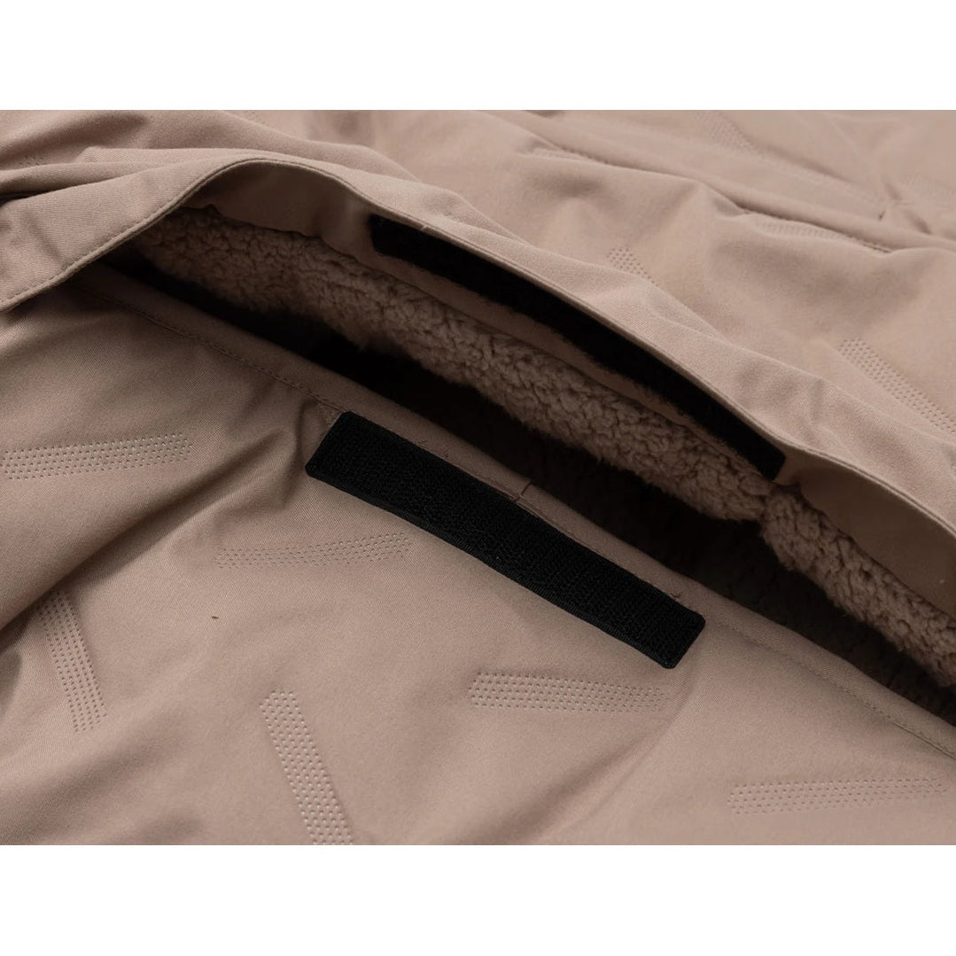 Jollein Stroller Footmuff - Embossed - Milky Coffee