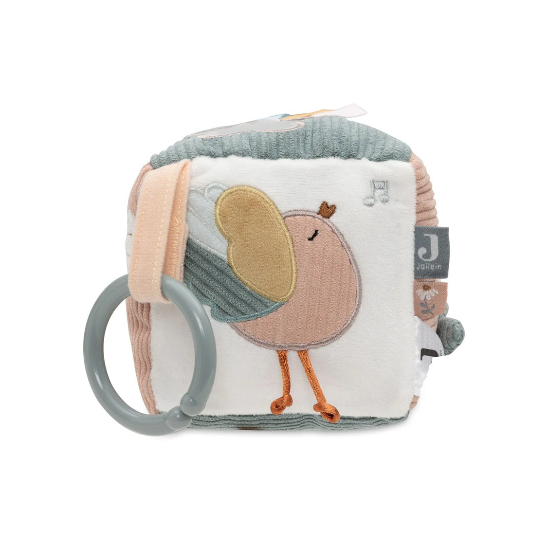 Jollein Soft Baby Activity Cube - Lovely Birds