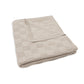 Jollein Organic Cot Blanket - Box Knit - Sand