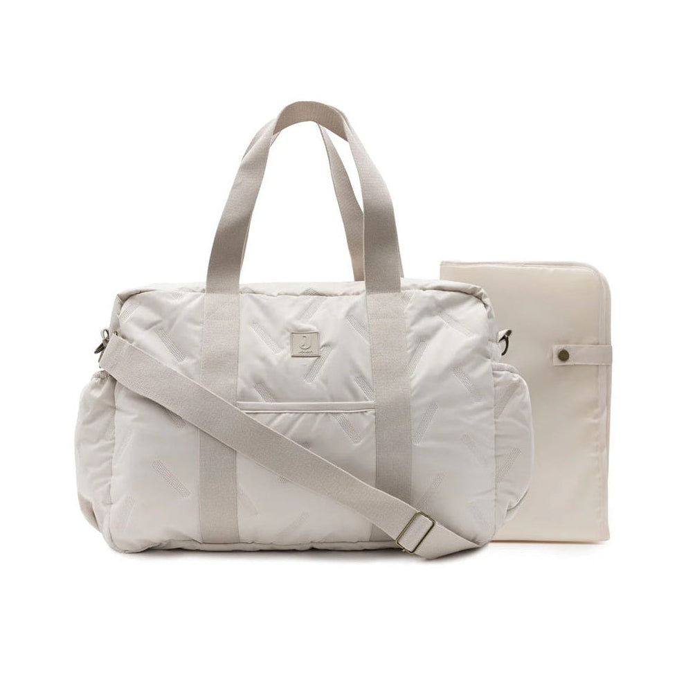 Jollein Changing Bag - Embossed - Sand