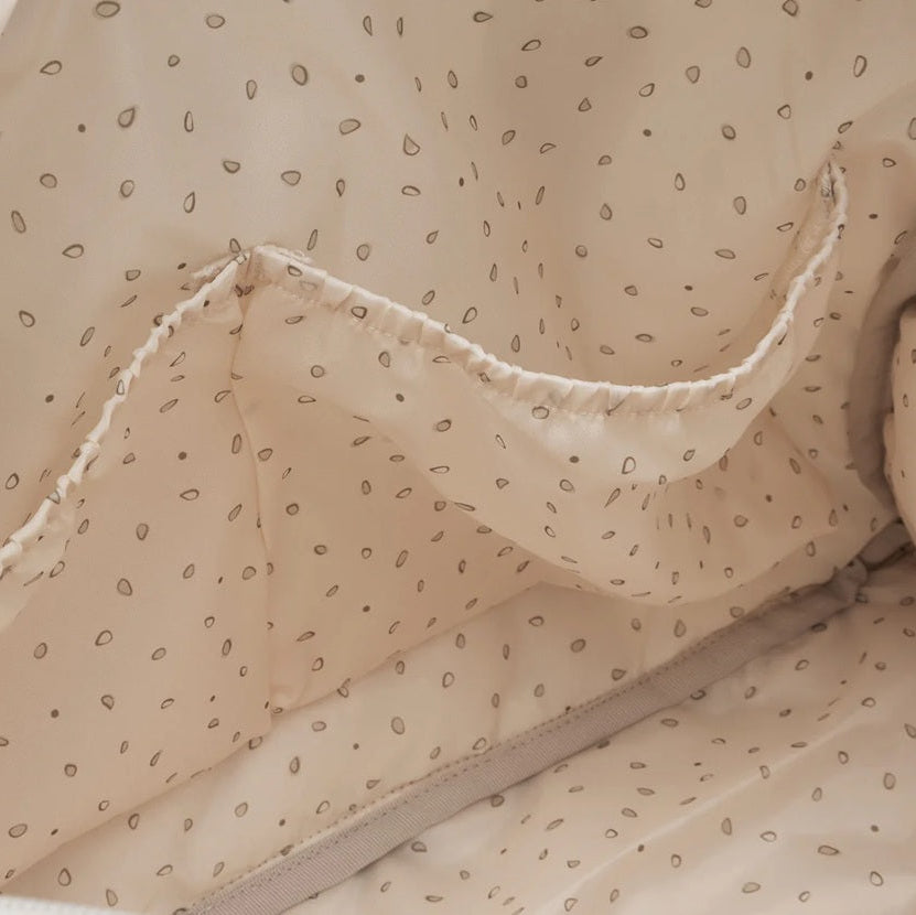 Jollein Changing Bag - Embossed - Sand