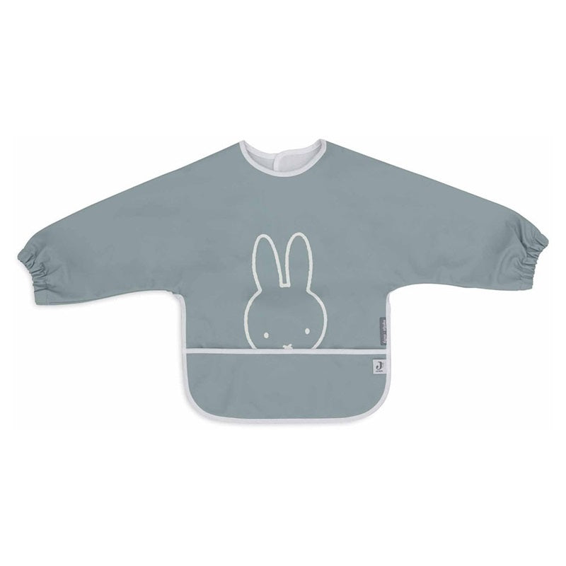 Jollein Long Sleeve Waterproof Bib - Miffy Peekaboo - Sea Green