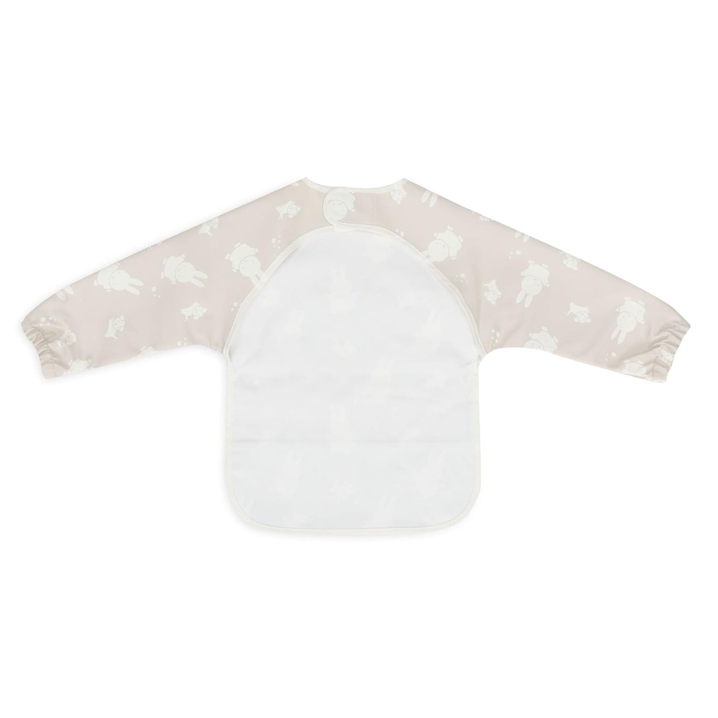 Jollein Long Sleeve Waterproof Bib - Miffy & Snuffy - Nougat