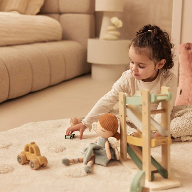 Jollein Wooden Toy Cars - 3 Pack