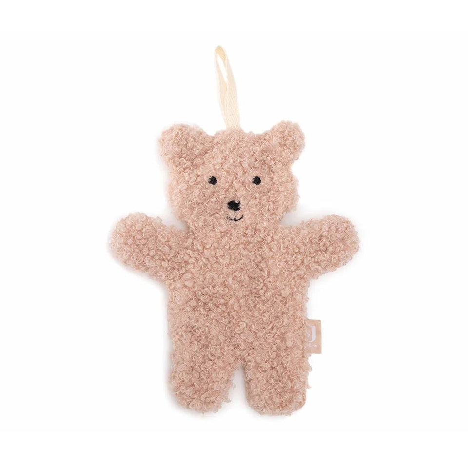 Jollein Pacifier Cloth - Teddy Bear - Wild Rose