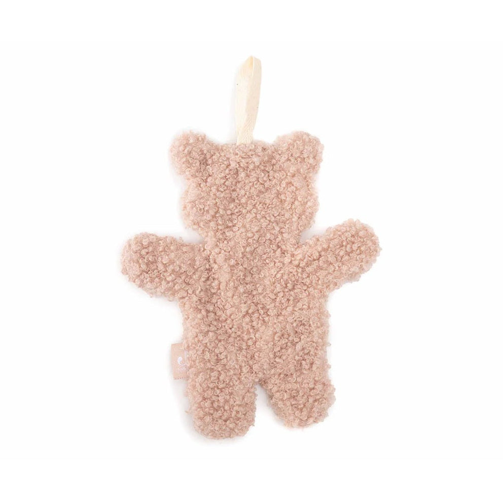 Jollein Pacifier Cloth - Teddy Bear - Wild Rose