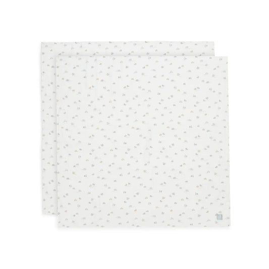 Jollein Large Muslin Swaddle - 2-Pack - On-The-Go