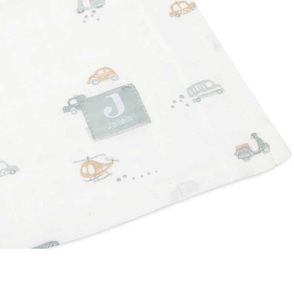 Jollein Large Muslin Swaddle - 2-Pack - On-The-Go