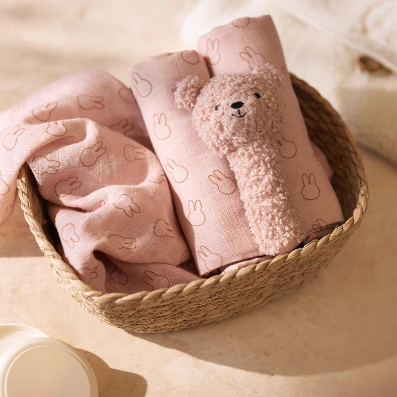 Jollein Soft Baby Rattle - Teddy Bear