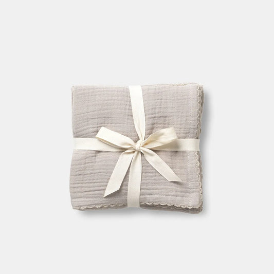Dear April Mio 3-Pack Organic Muslin Cloths - Little Mouse