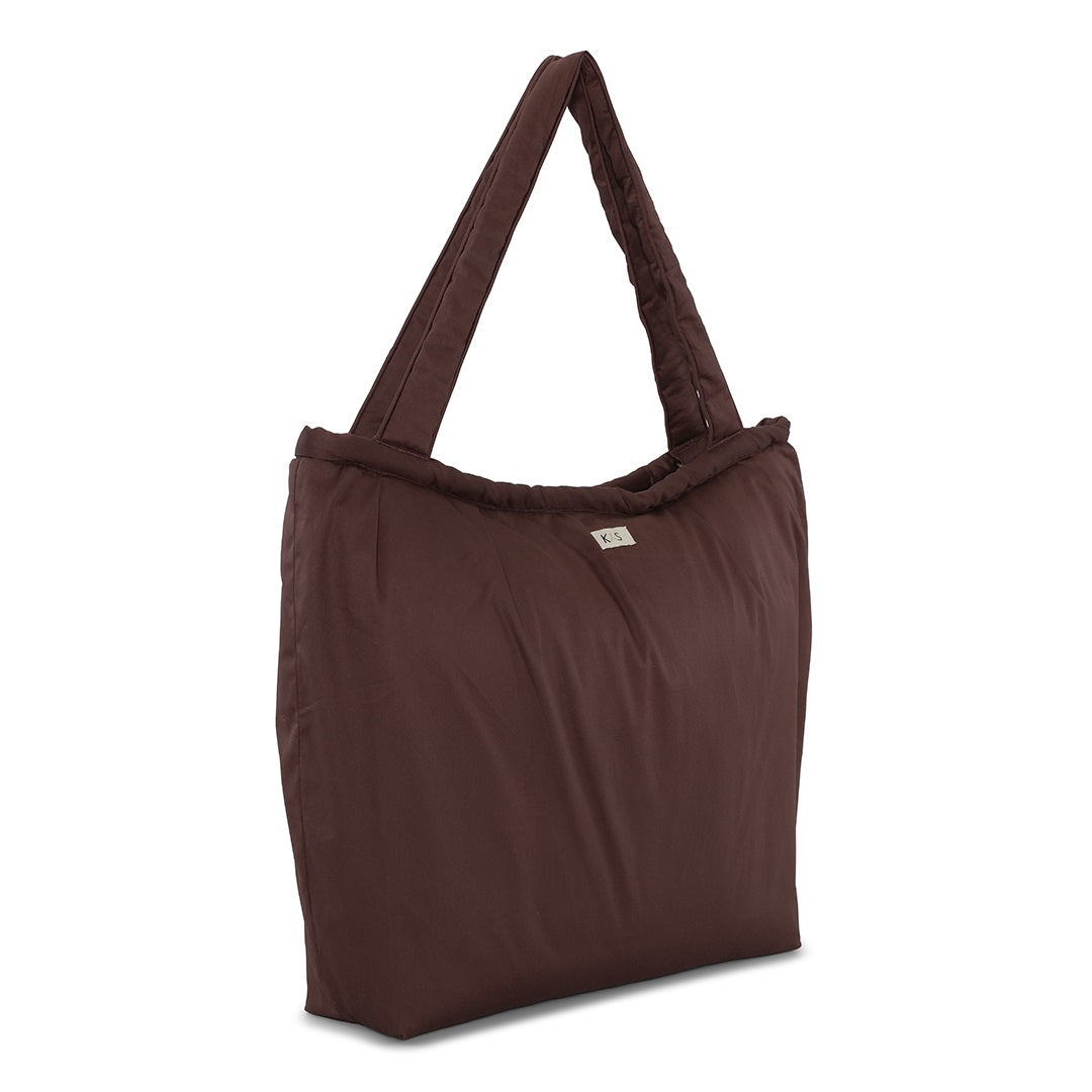 Kas Kopenhagen Multipurpose Tote Bag - Brown