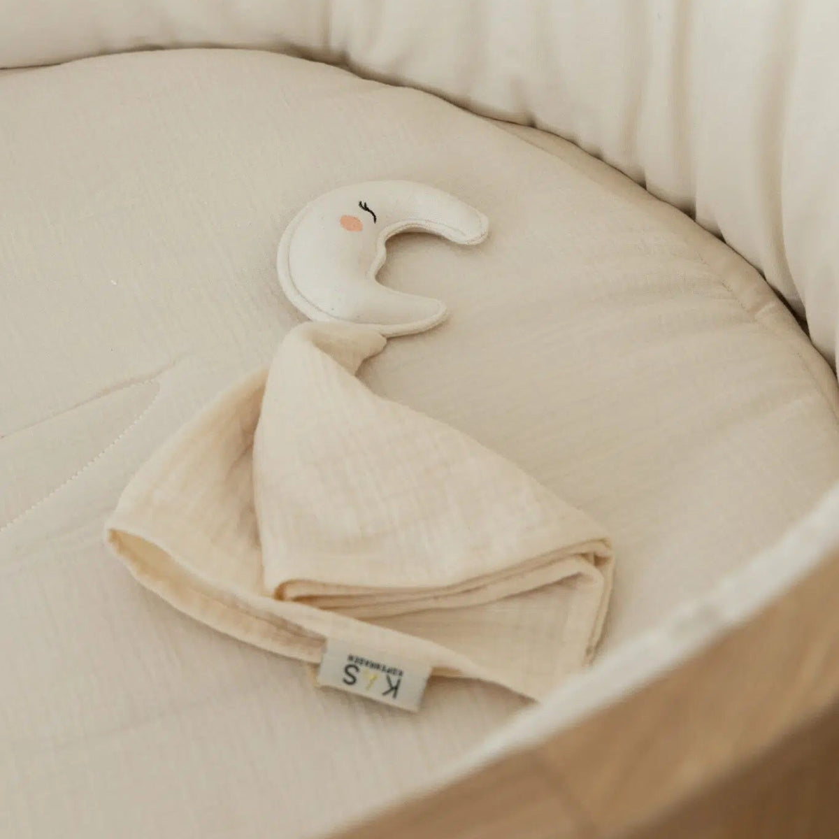 Kas Kopenhagen Organic Baby Cuddle Cloth - Moon