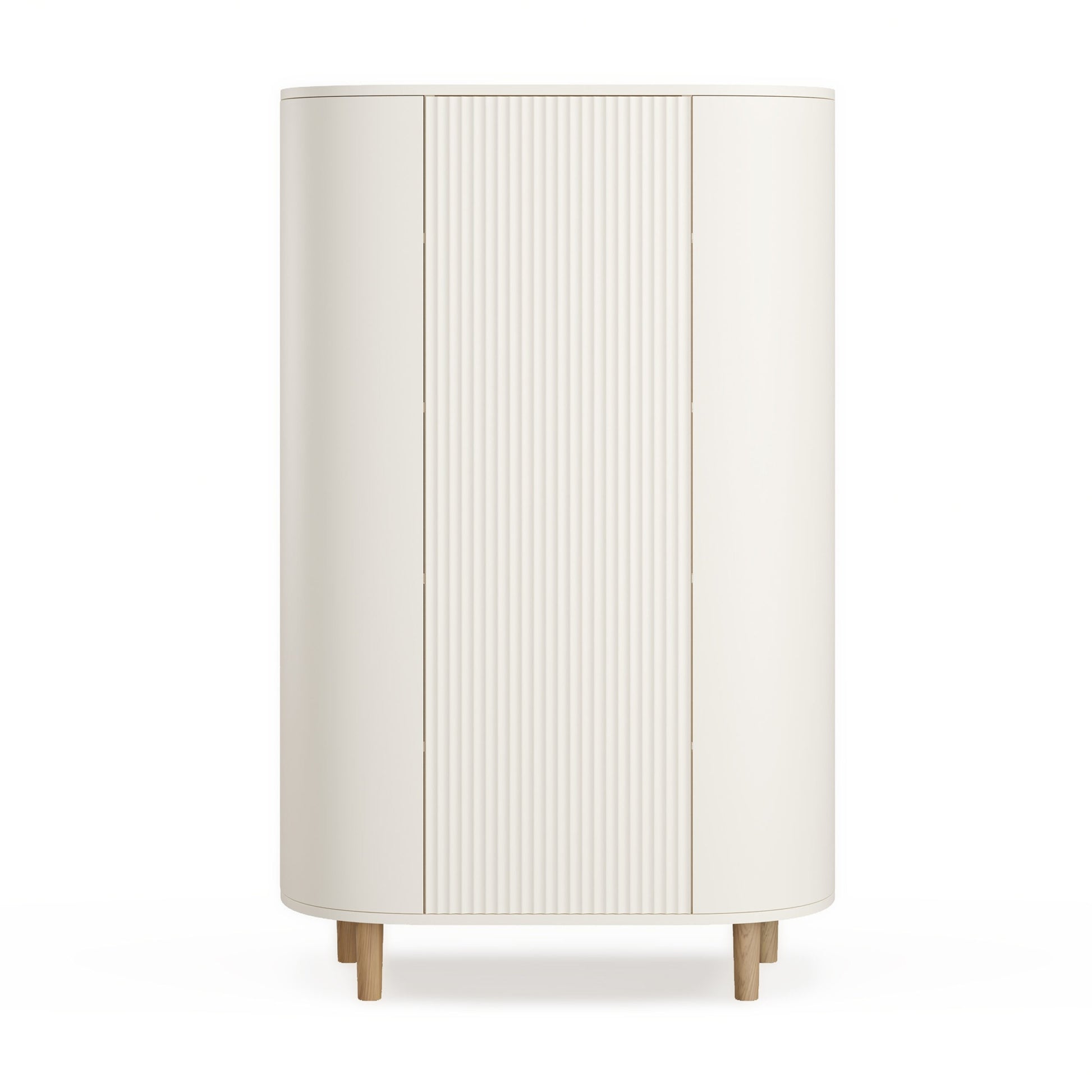 Kas Kopenhagen Kai Wardrobe - Cream Oak
