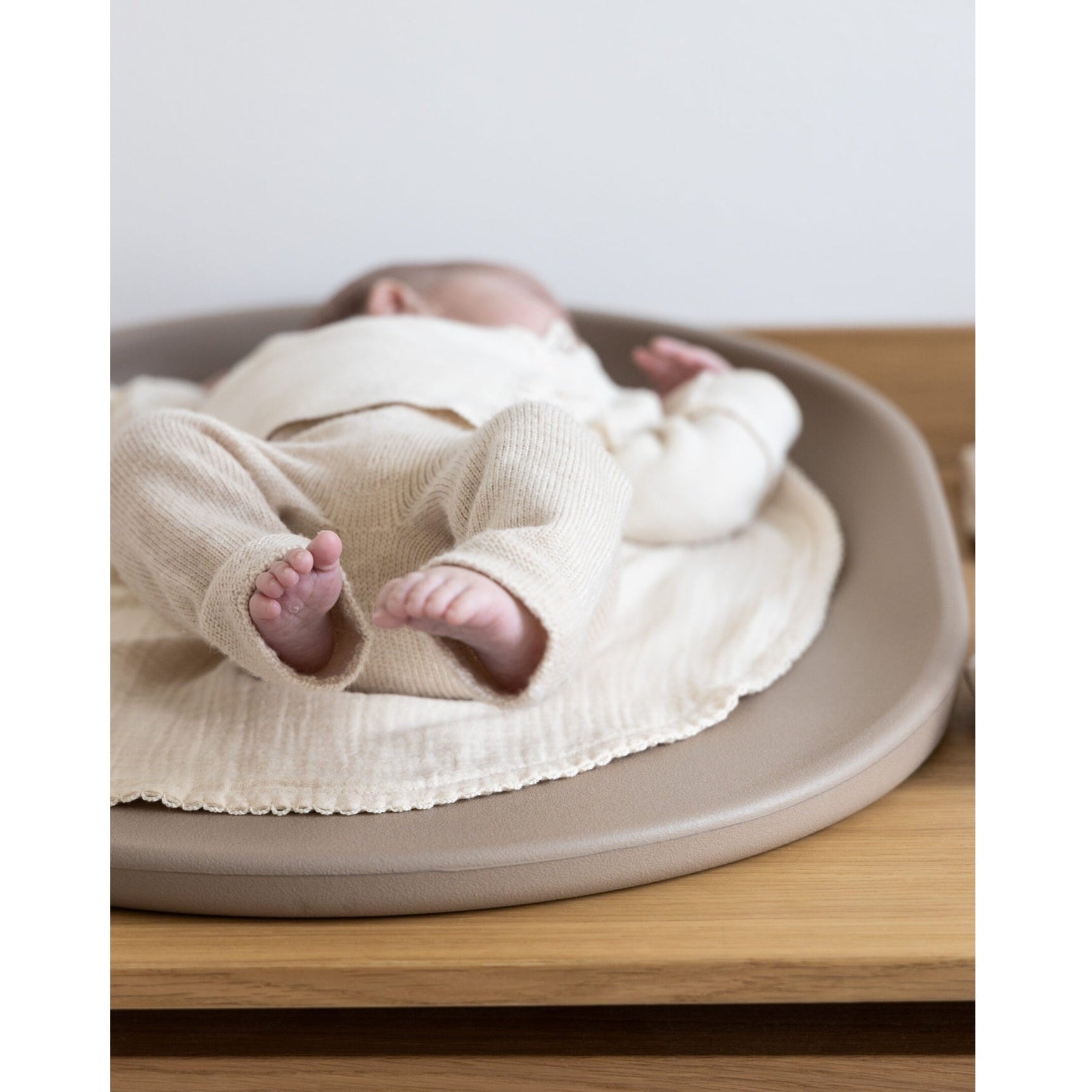 Kas Kopenhagen Kai Baby Changing Cloths - 2 Pack - White