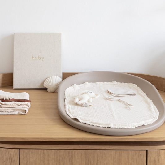 Kas Kopenhagen Kai Baby Changing Cloths - 2 Pack - White