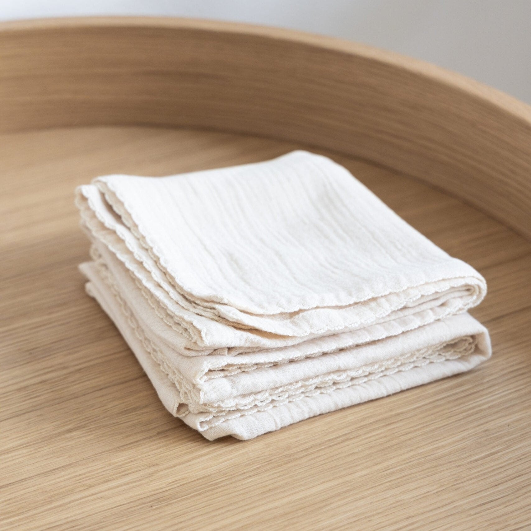 Kas Kopenhagen Organic Cotton Muslin Cloths - 2 Pack