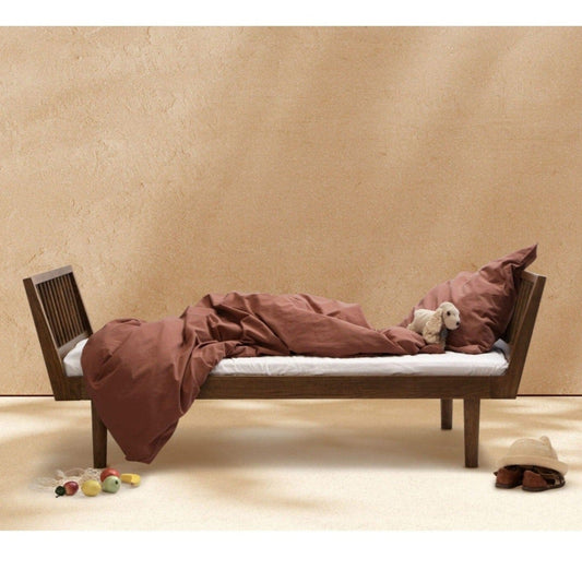 Kas Kopenhagen Solid Oak Eli Bed - 90 x 200cm