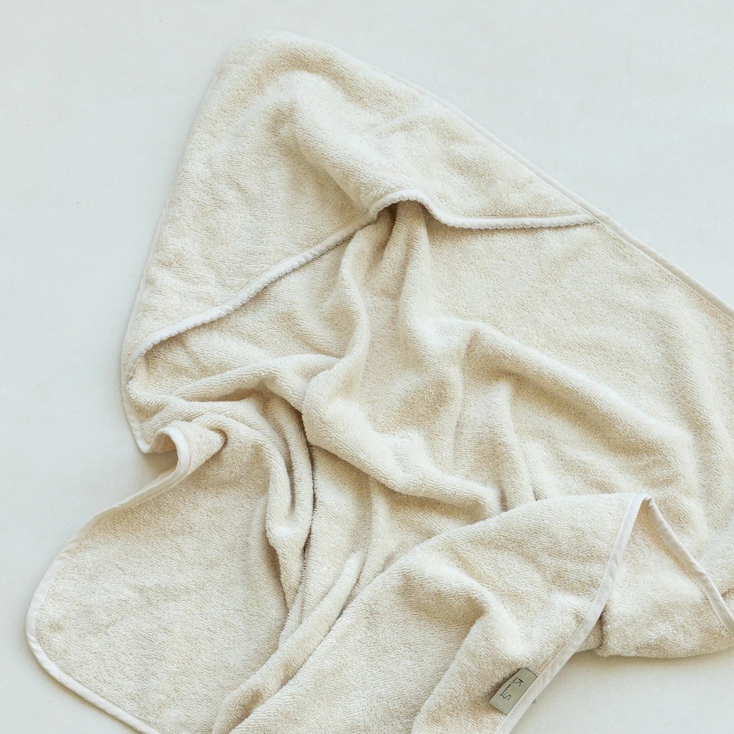 Kas Kopenhagen Hooded Baby Towel - Lace
