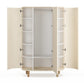 Kas Kopenhagen Kai Wardrobe - Cream Oak