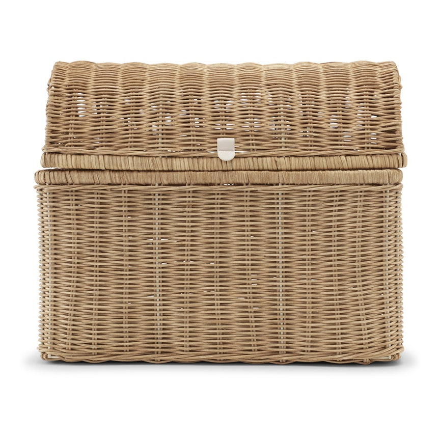 Kas Kopenhagen Raffia Storage Basket - Desert