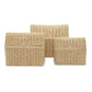 Kas Kopenhagen Raffia Storage Basket - Sand