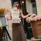 Kas Kopenhagen Mio Baby Carrier - Cream with Lace