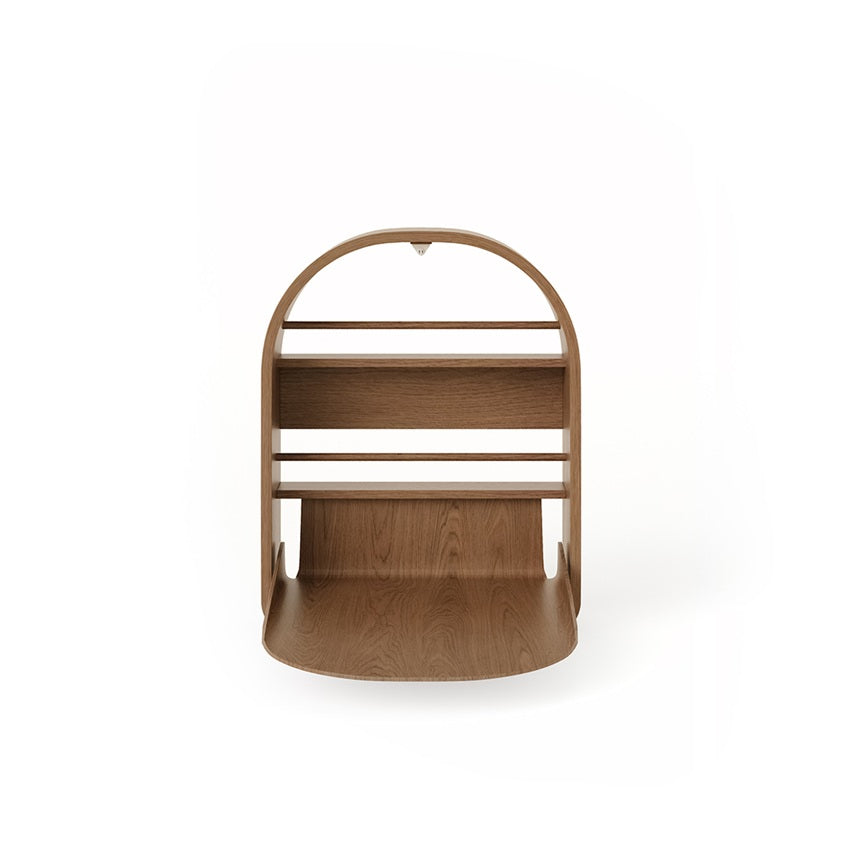 Kas Kopenhagen Kai Wall Changing Table - Smoked Oak