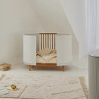 Kas Kopenhagen Kai Baby Cot - White Oak