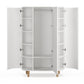 Kas Kopenhagen Kai Wardrobe - White Oak