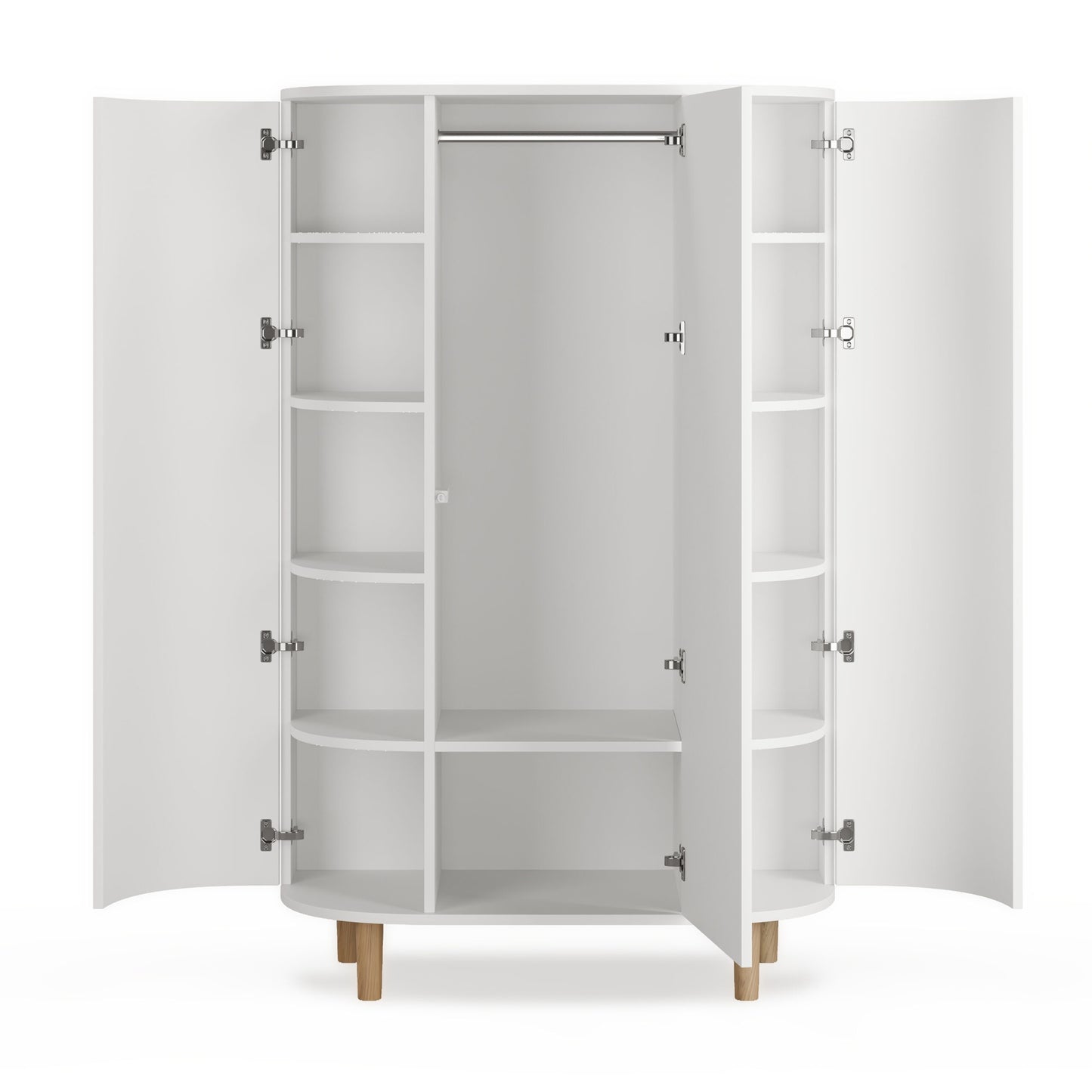 Kas Kopenhagen Kai Wardrobe - White Oak