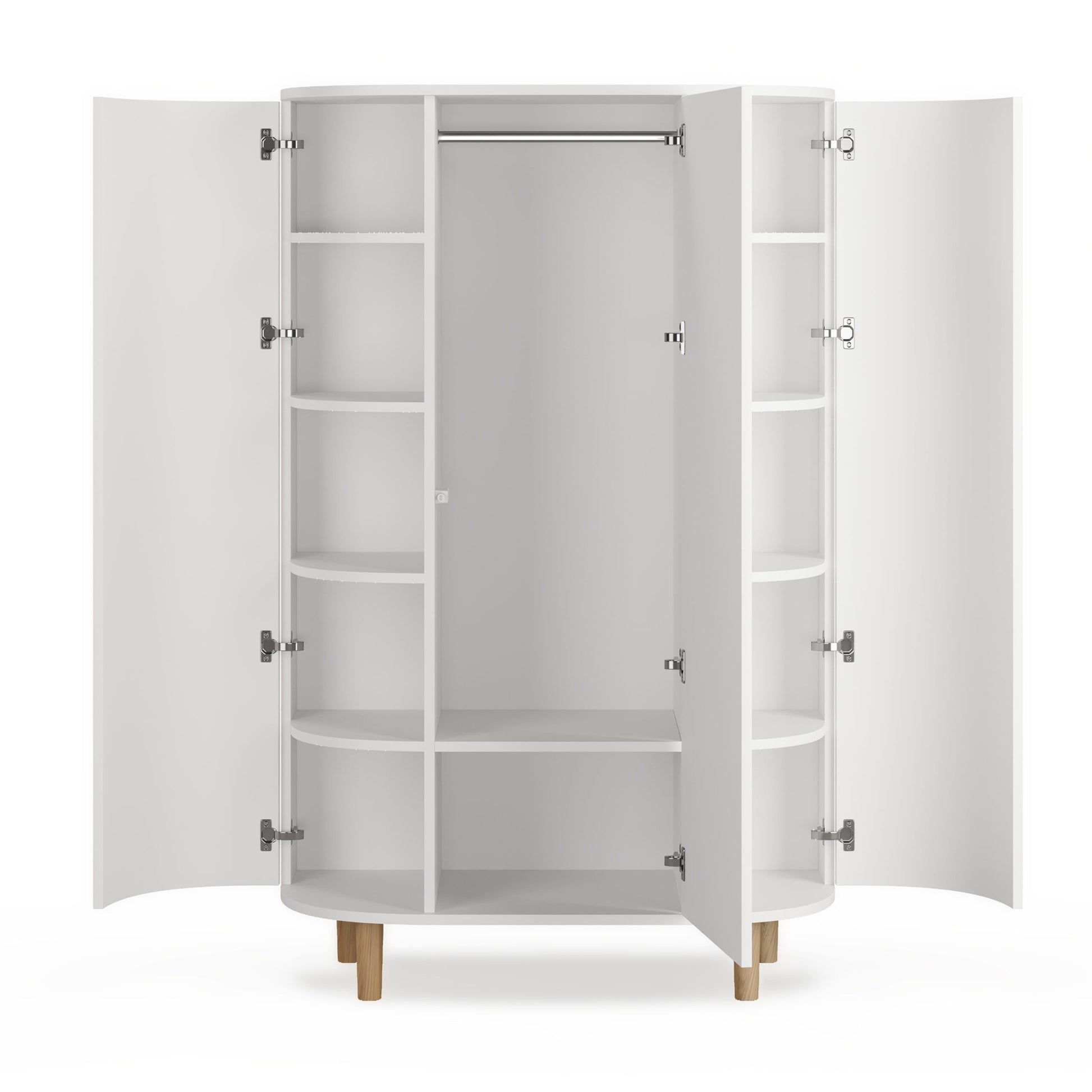 Kas Kopenhagen Kai Wardrobe - White Oak