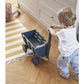 Kid's Concept Wooden Doll Wagon - Blue