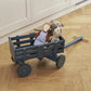 Kid's Concept Wooden Doll Wagon - Blue