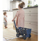 Kid's Concept Wooden Doll Wagon - Blue