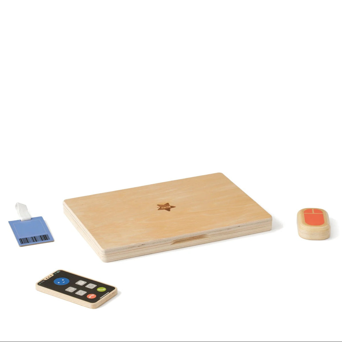 Kid's Concept Wooden Computer Play Set