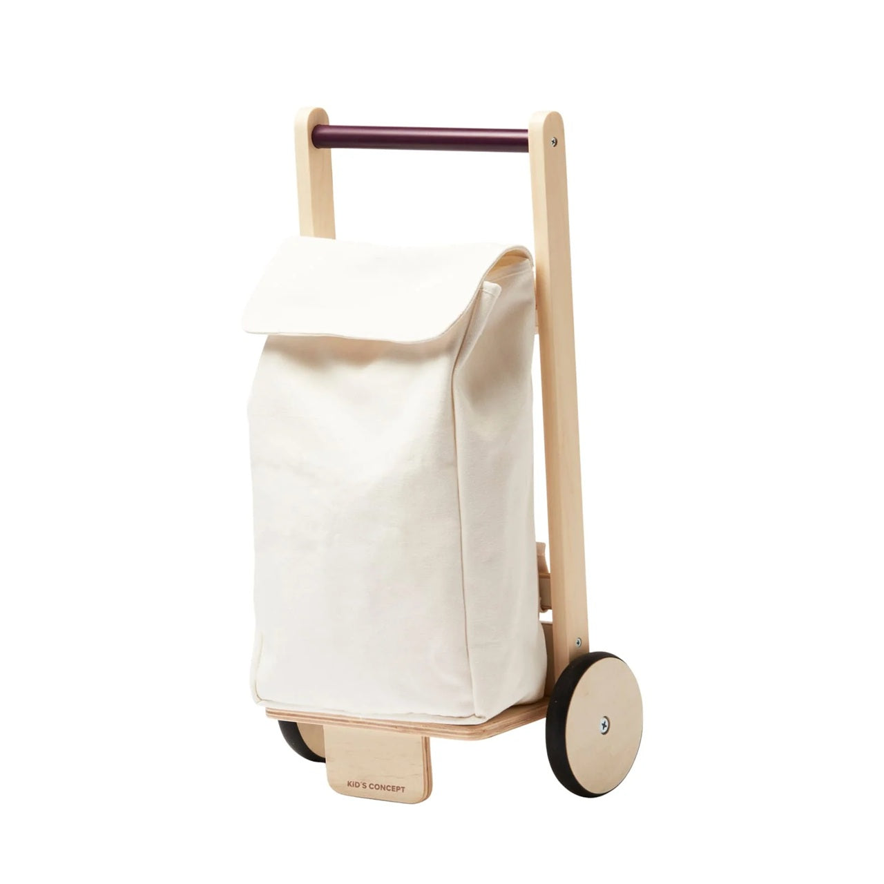 Kid's Concept Wooden Toy Shopping Cart