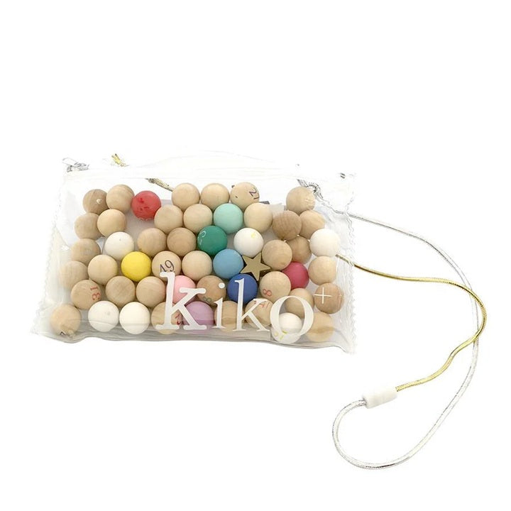 Kiko & GG Gatcha Gatcha Wooden Bingo Game - Beads & Cards