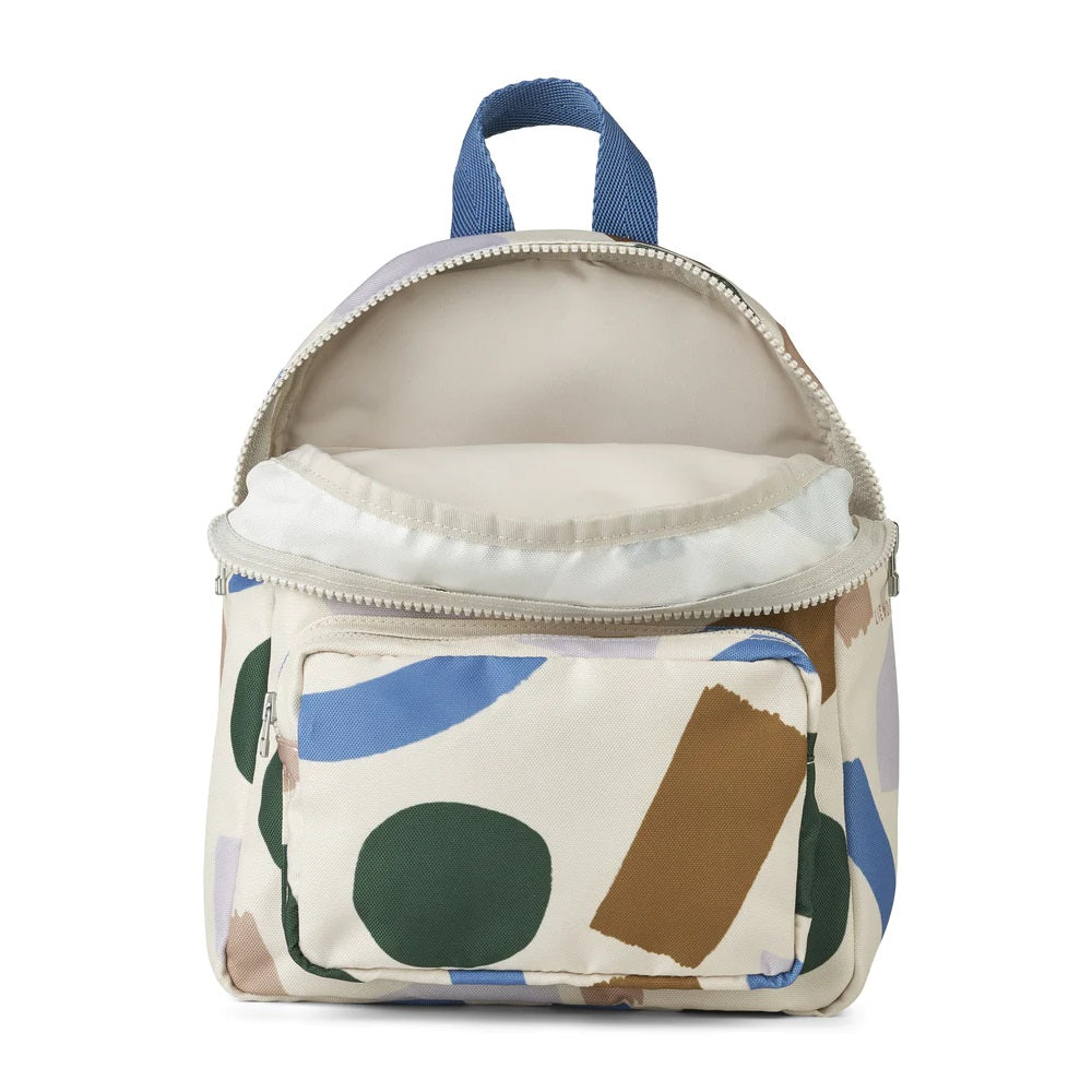 Liewood Allan Children's Backpack - Paint Stroke/Sandy