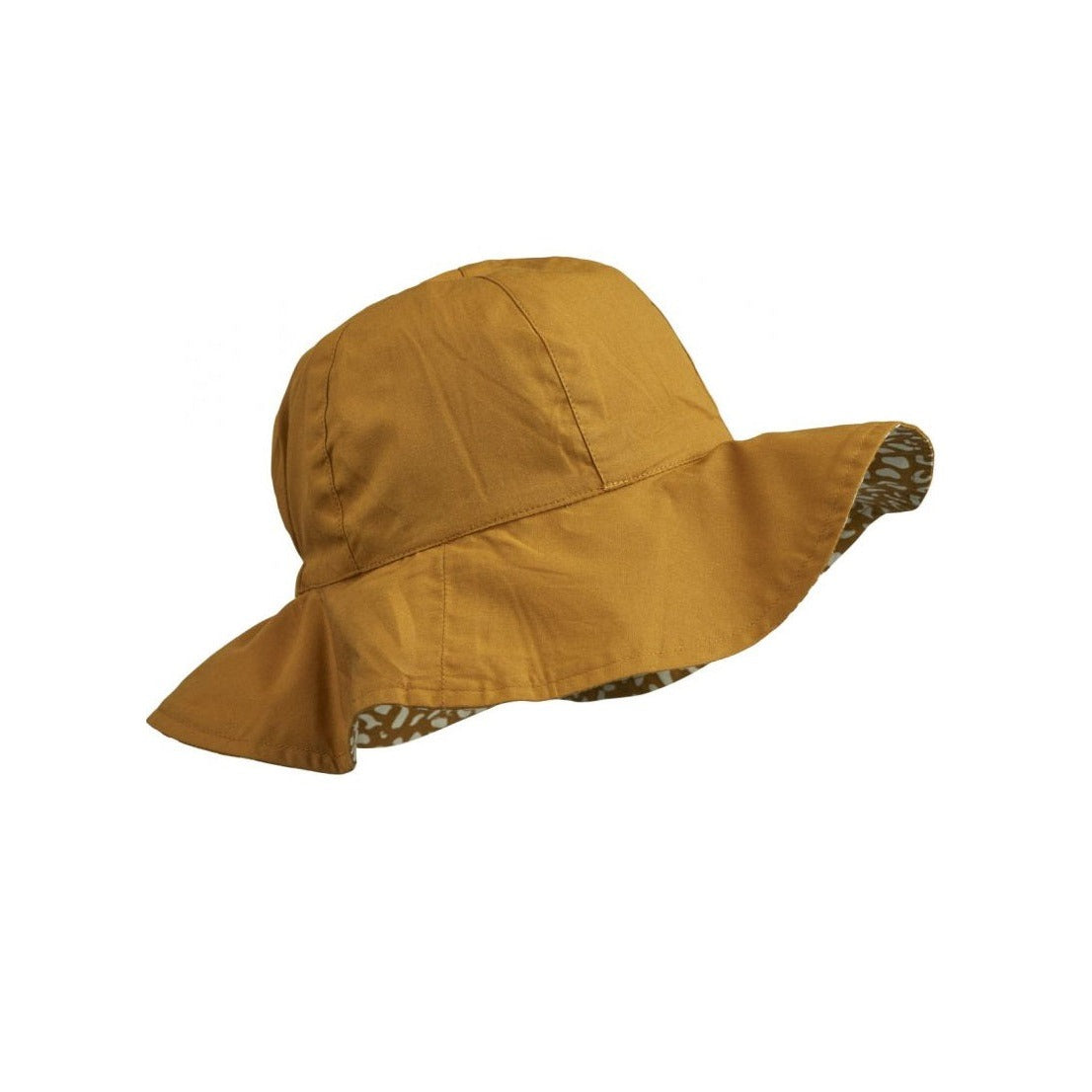 Liewood Reversible Amelia Sun Hat - Mini Leo Golden Caramel