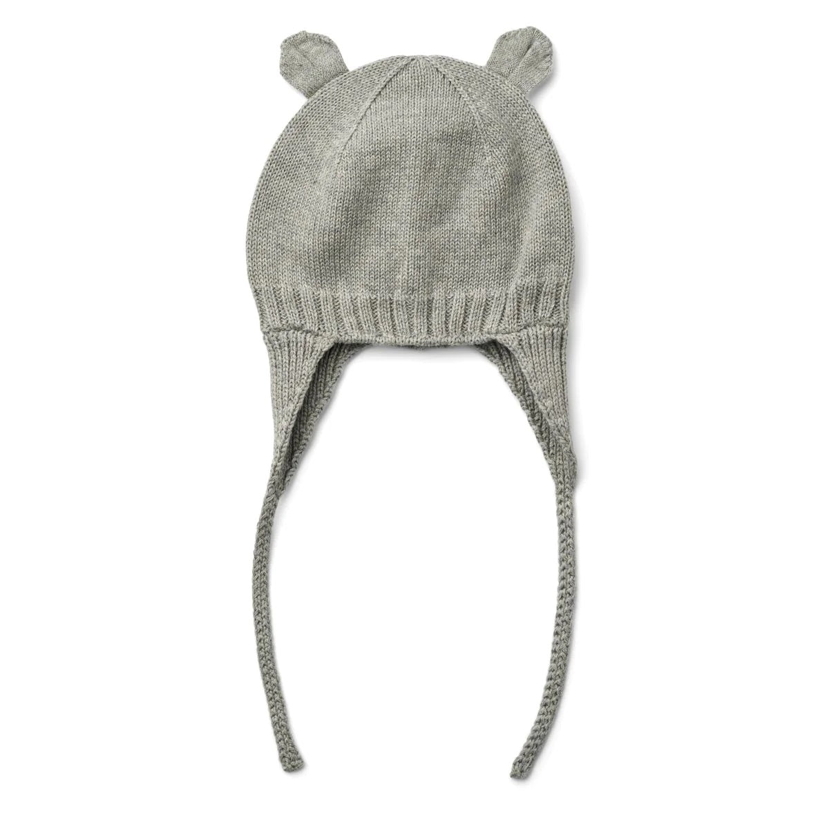 Liewood Violet Baby Bonnet Hat - Grey Melange