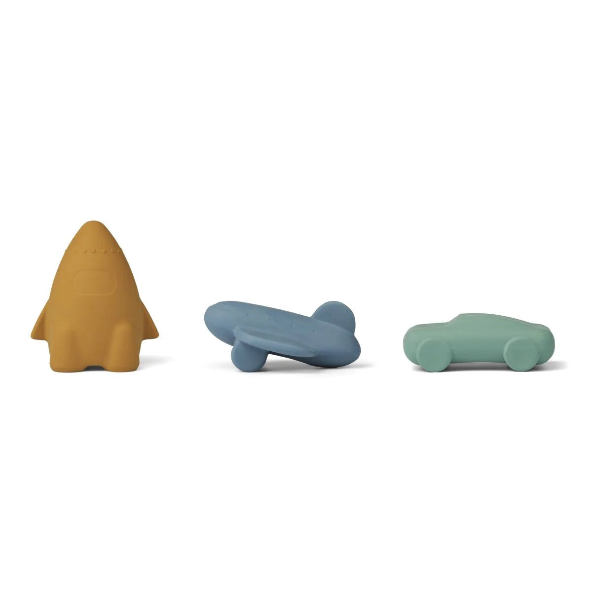 Liewood Jacob Natural Rubber Bath Toys - 3 Pack (2 Colours Available)