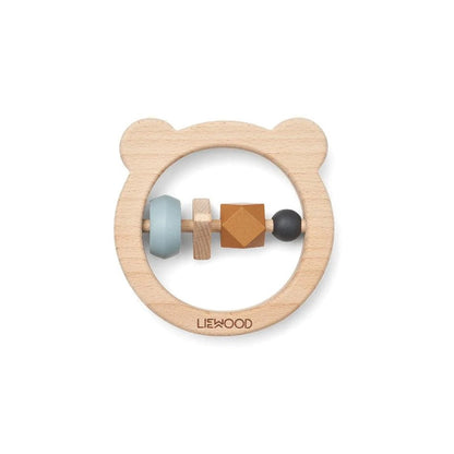 Liewood Avada Wooden Rattle (2 Colours Available)