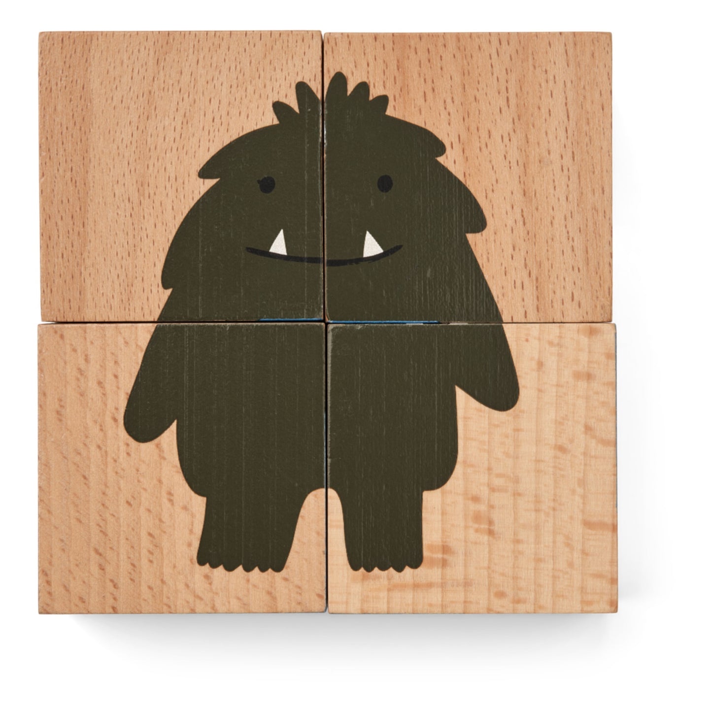 Liewood Aage Wooden Puzzle - Monster/Nature