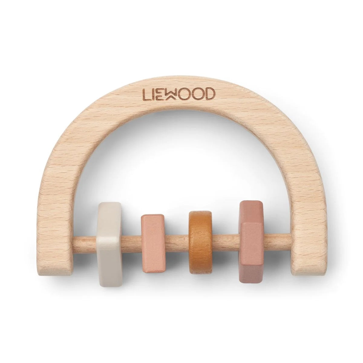 Liewood Bryn Wooden Rattle (2 Colours Available)