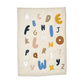 Liewood Verner Wall Blanket - Alphabet/Sandy