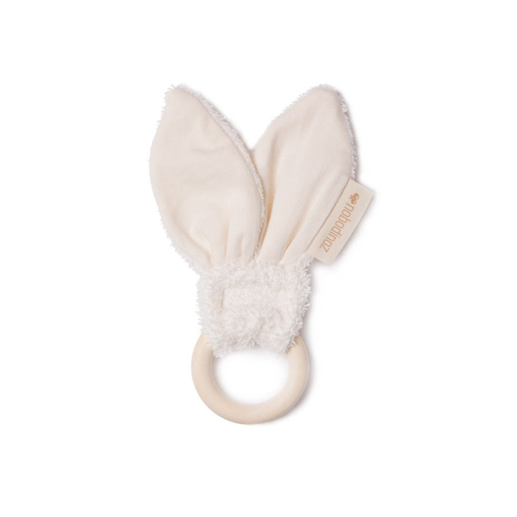 Nobodinoz Bunny Teether Ring (3 Colours Available)