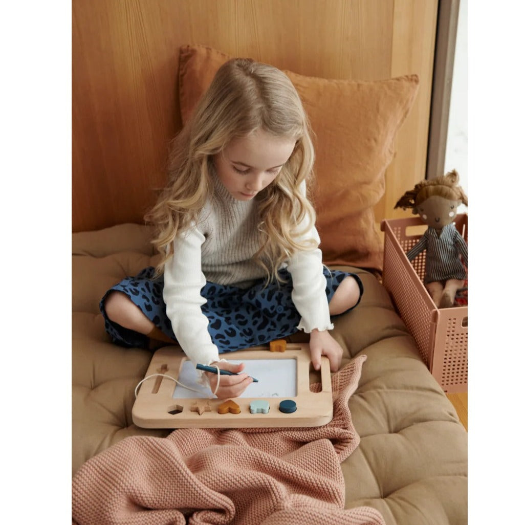 Liewood Veneda Wooden Drawing Activity Board (2 Colours Available)