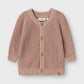 Lil' Atelier Organic Baby Knitted Cardigan - Misty Rose
